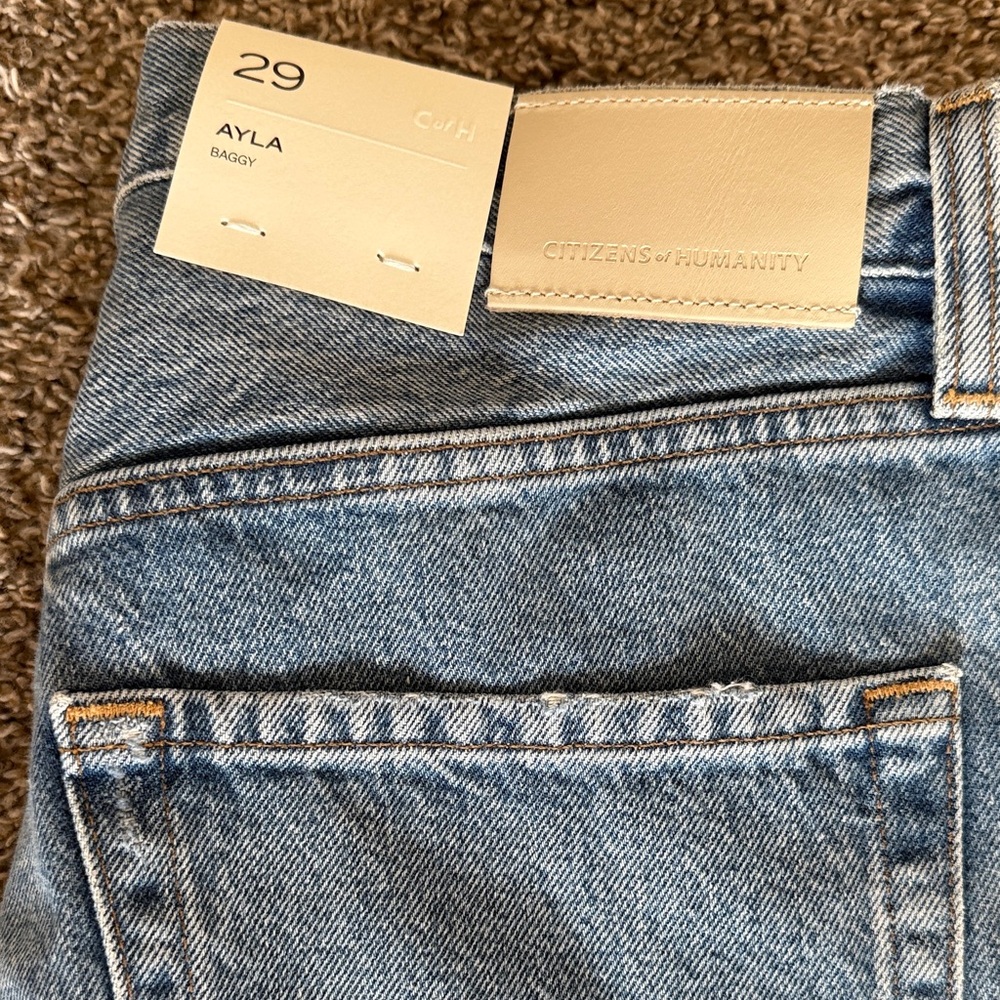 Citizens of humanity Ayla baggy jeans. Never been worn stage attached. - Picture 3 of 5